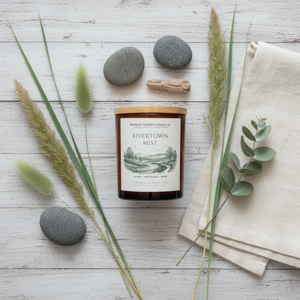 Rivertown Mist Candle | Hudson Valley Collection