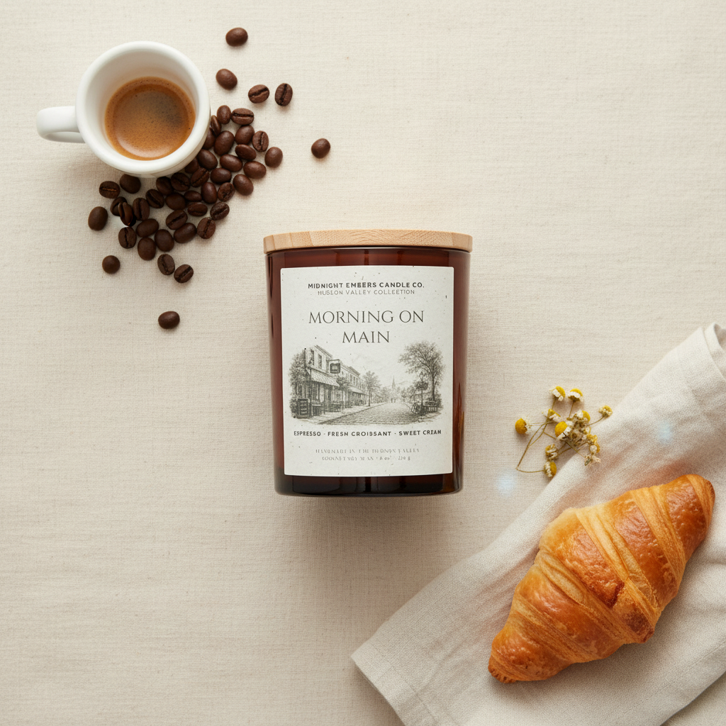Morning on Main Candle | Hudson Valley Collection