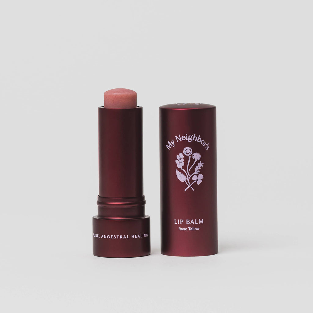 Rose & Beetroot Tallow Lip Balm 