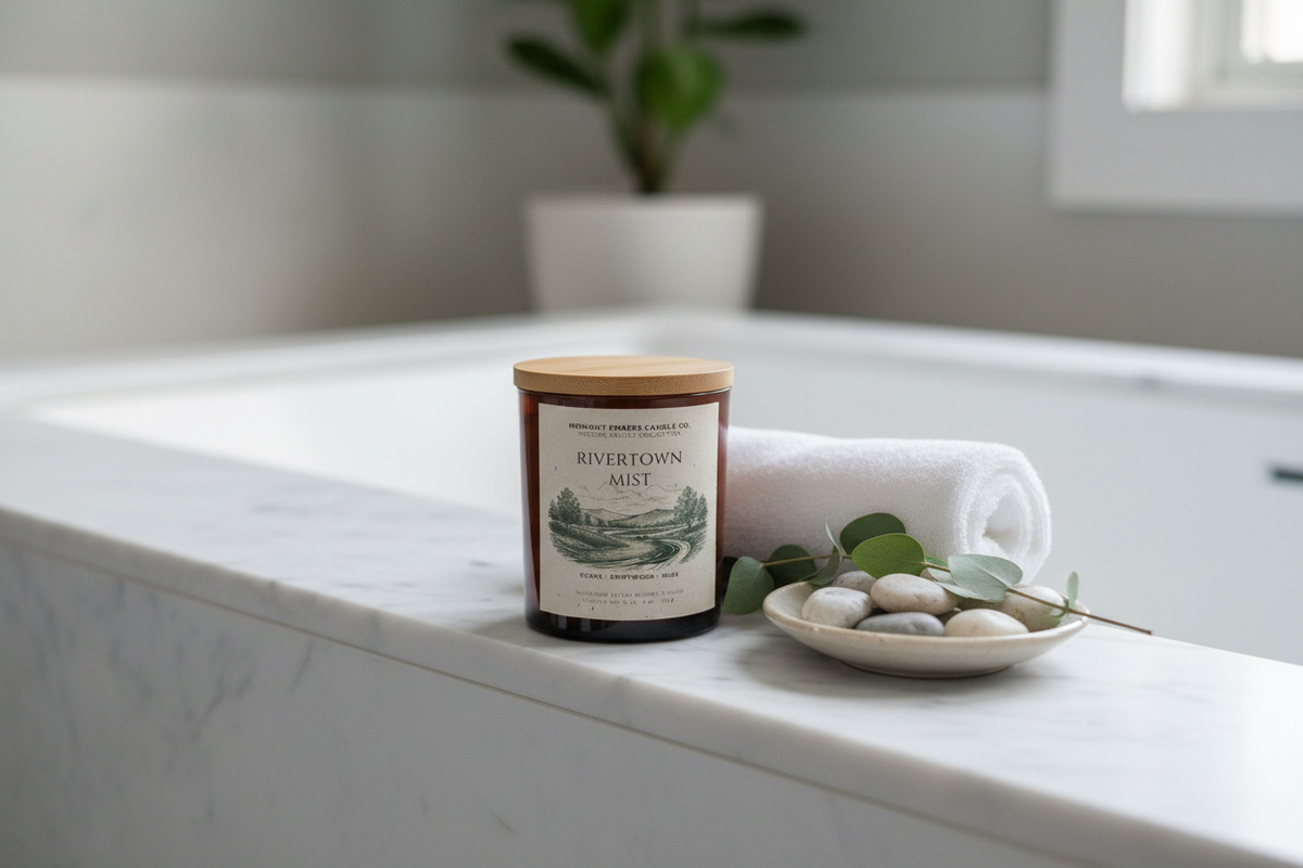 Rivertown Mist Candle | Hudson Valley Collection