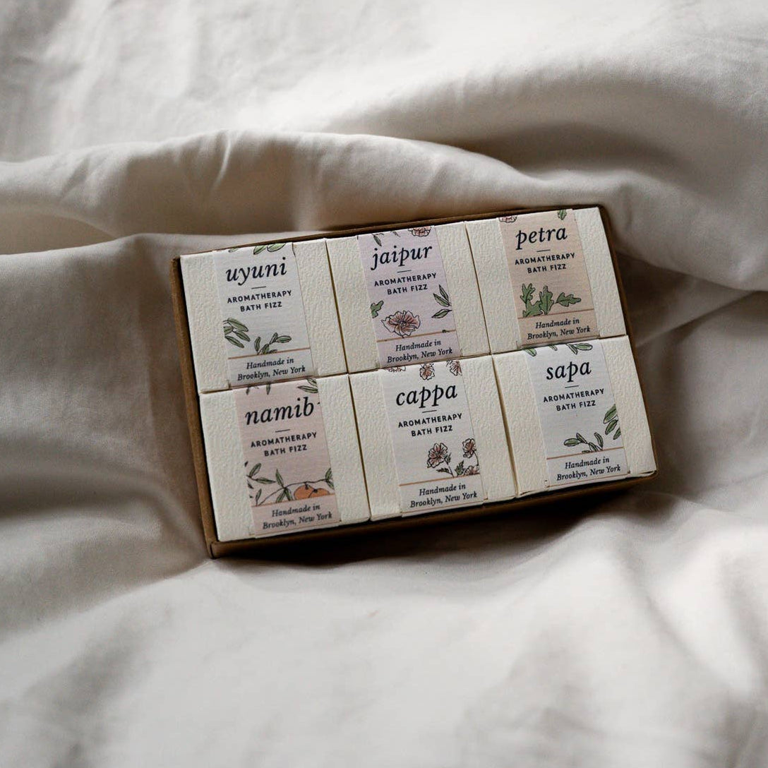Essential Oil Bath Fizzy Set