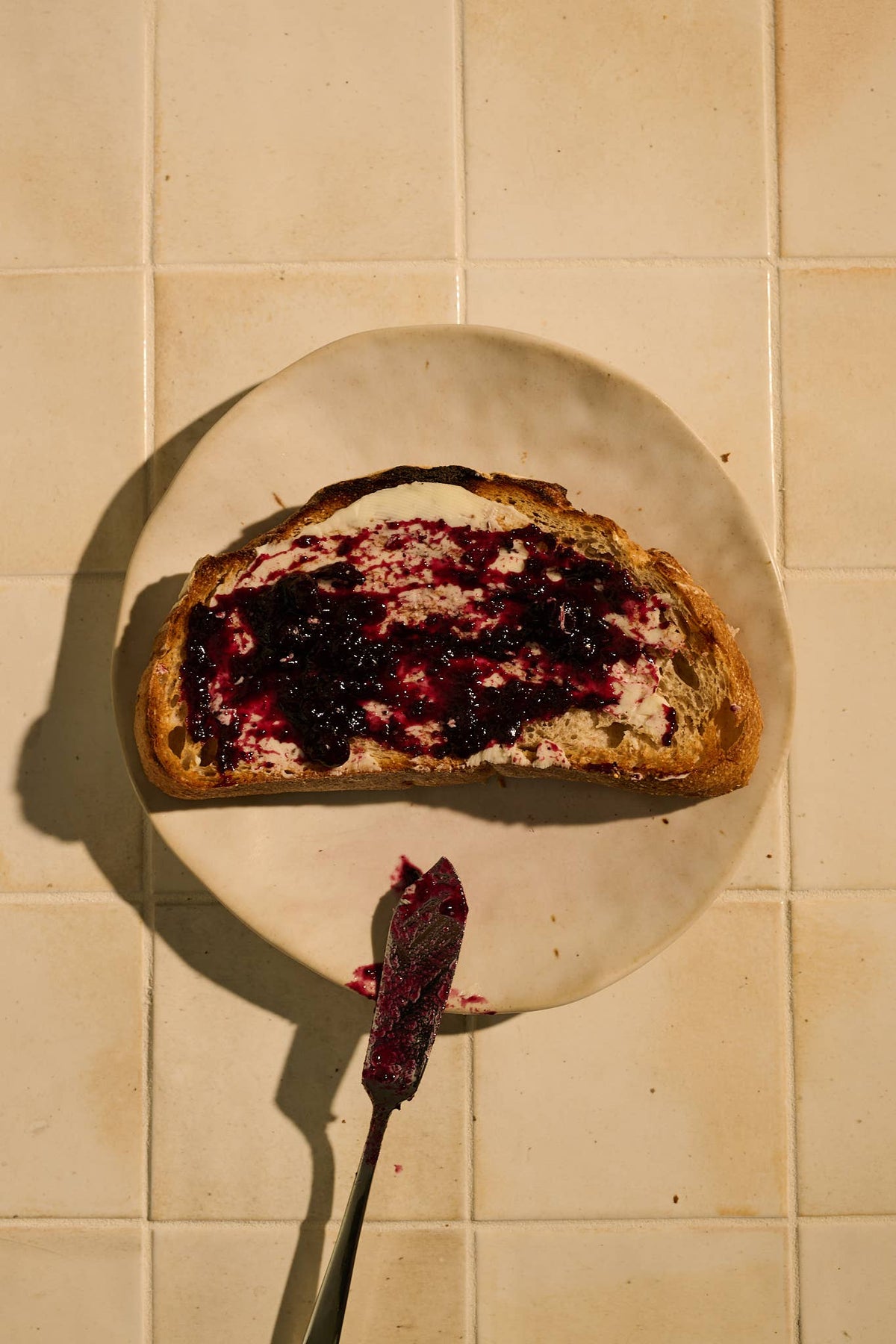 Salty Blueberry Preserves