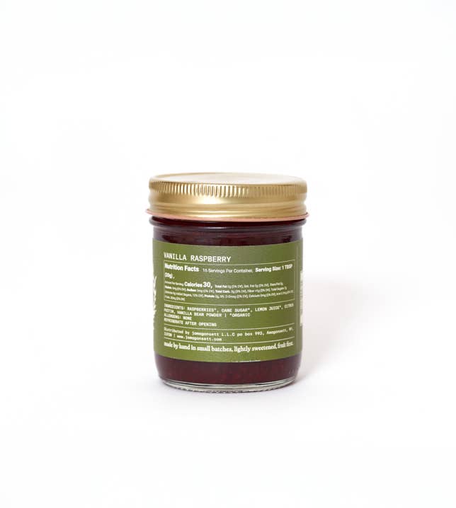 Vanilla Raspberry Preserves