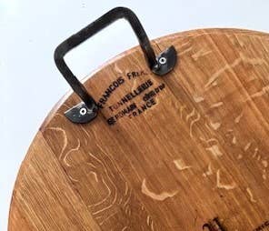 Handcrafted Wine Barrel Serving Platter