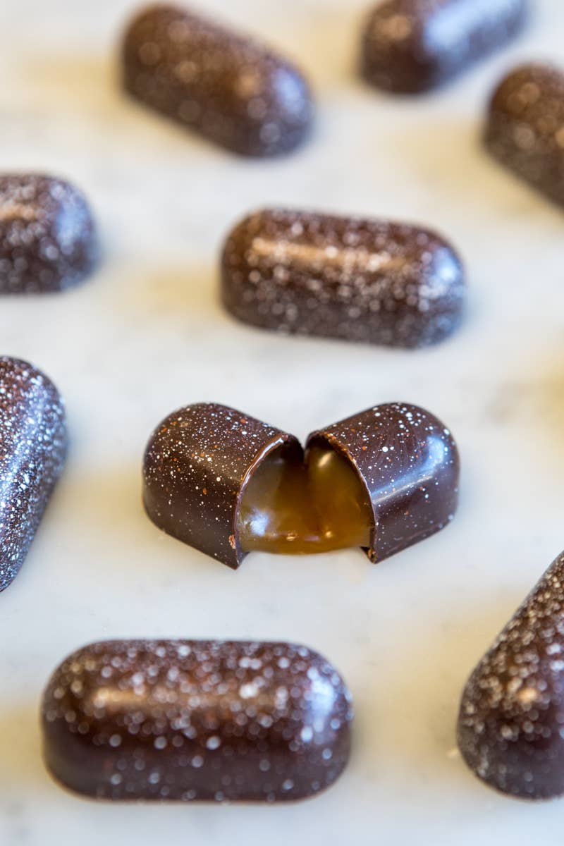 Brown Butter Bourbon Caramels