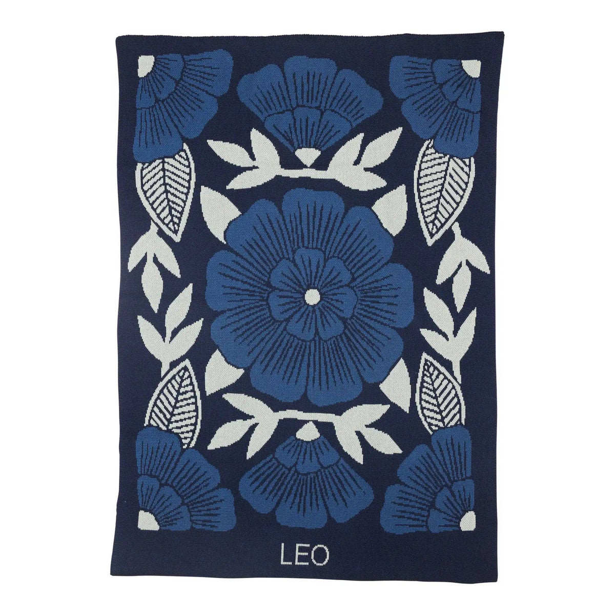New Bloom Knit Throw Blanket