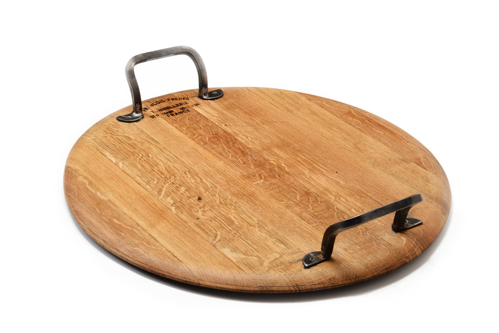 Handcrafted Wine Barrel Serving Platter