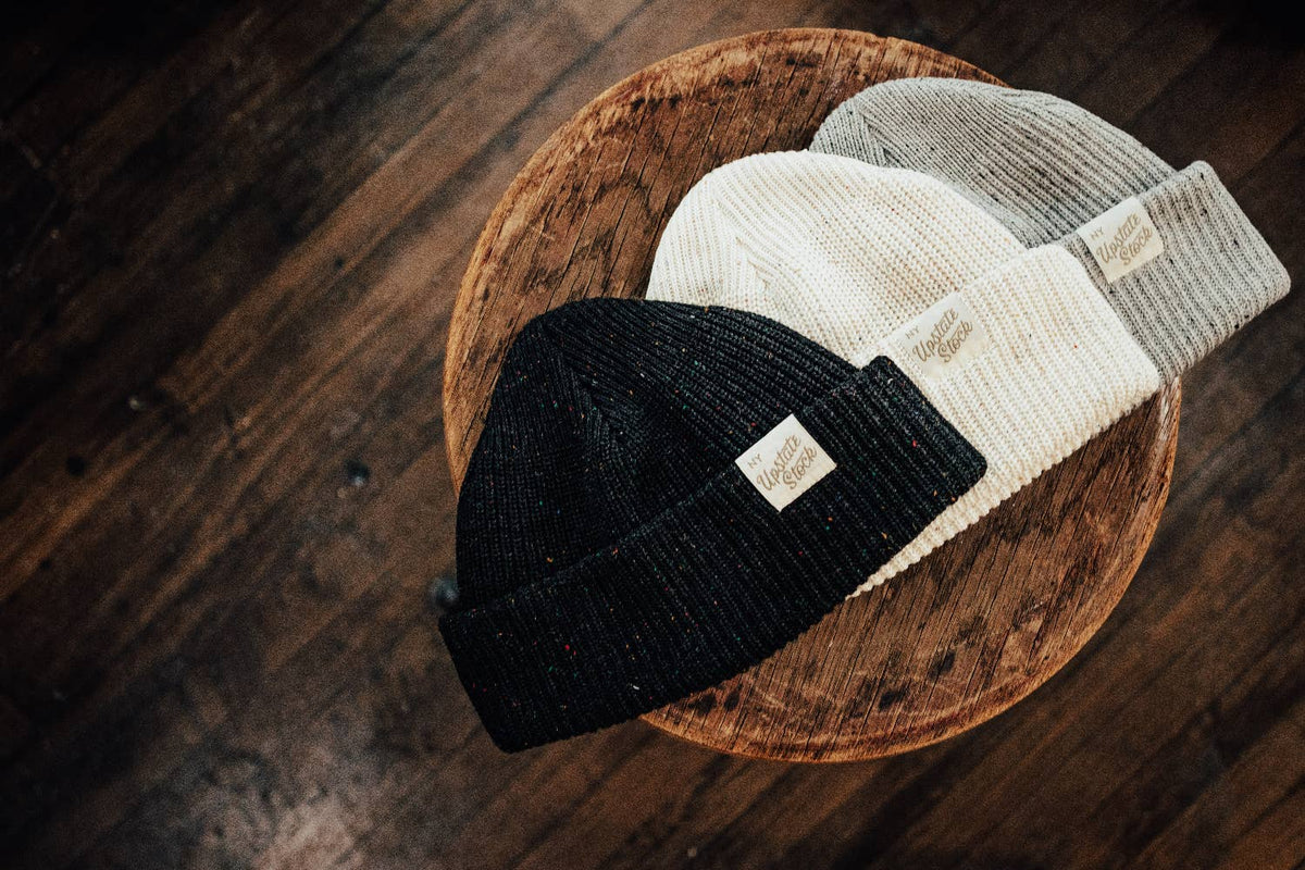 Blackout Super Fine Upcycled Cotton Watchcap